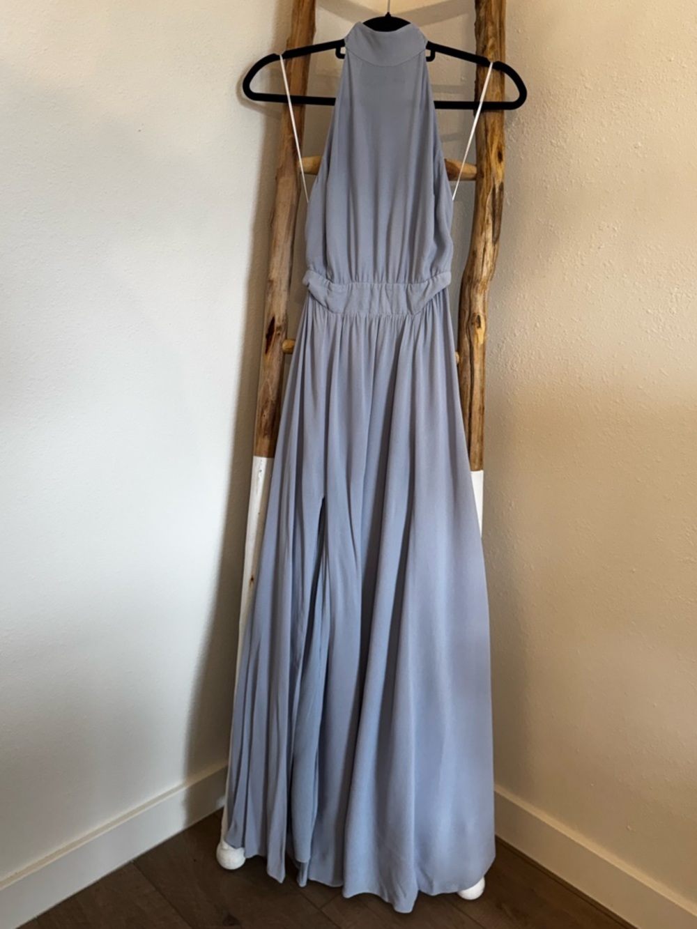 Reformation Andee Gown Maxi Dress in Blue Size 6 - Picture 7 of 14